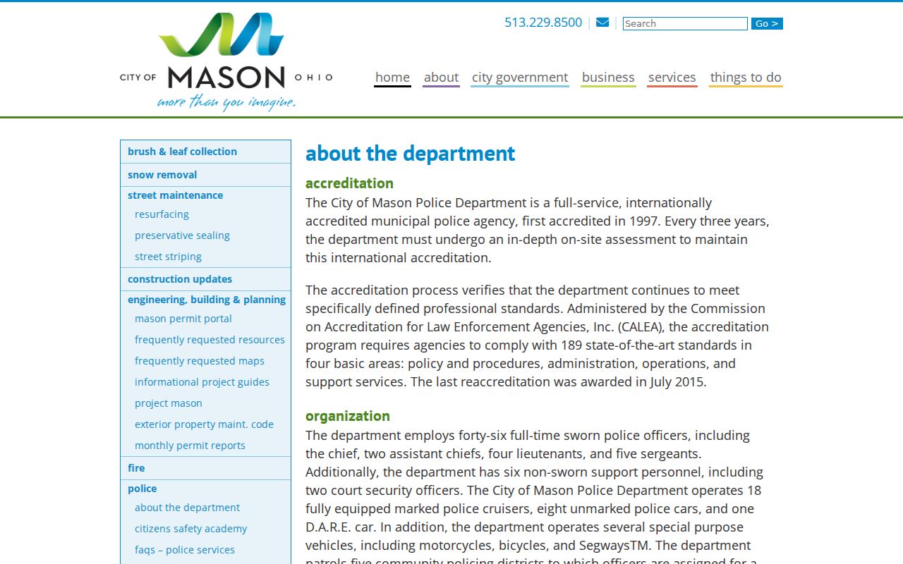 Mason neighbors civic contact through the Mason Police Neighborhood Watch program
